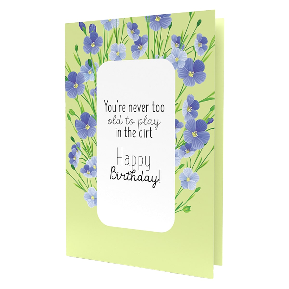 greeting cards birthday cards hallmarks seeds inside. seeds daisy, dahlia, wildflower, sage, snapdragon, petunia, baby's-breath, kidney bean, tomato, moon flower, peppers, eggplant, lavender, thyme, beet, snap pea, carrot, aloe, dill, watermelon and more seeds. get a card for a some seeds a plant lover good garden lover gardening. grow your plants flowers easily with these cards.