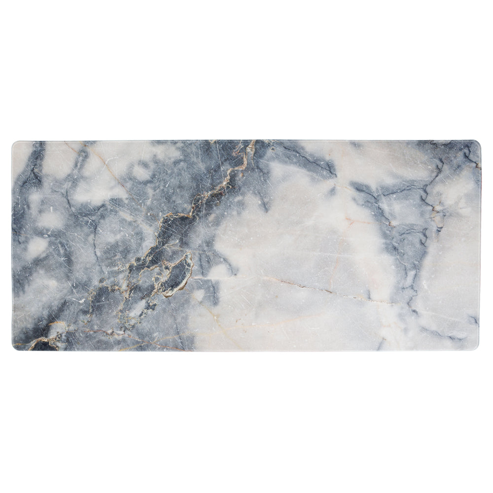 Desktop and Workstation Mat | Grey Marble