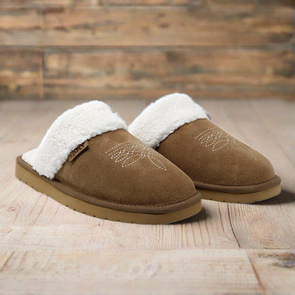 Dolly Cowgirl Indoor/Outdoor Slipper - Fawn