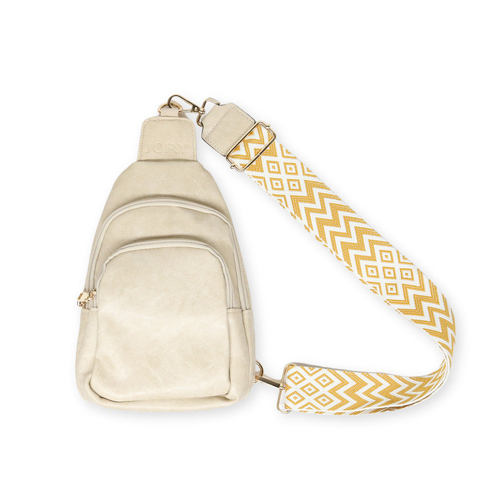 Rebeca Crossbody Sling Bag | Ivory