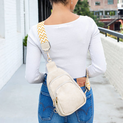 Rebeca Crossbody Sling Bag | Ivory