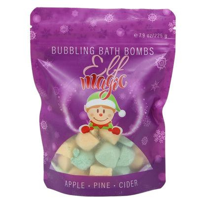 Bubbling Bath Bombs | Elf Magic (Apple. Pine + Cider)