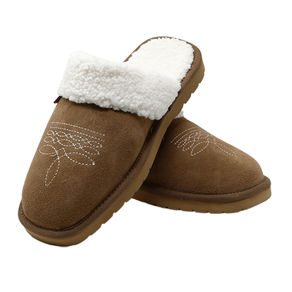 Dolly Cowgirl Indoor/Outdoor Slipper - Fawn