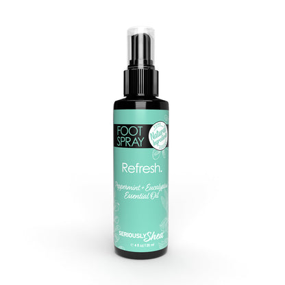 Deodorizing Foot Spray - Refresh (Peppermint + Eucalyptus)