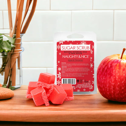 Exfoliating Sugar Scrub | Naughty & Nice (Apple + Cinnamon)