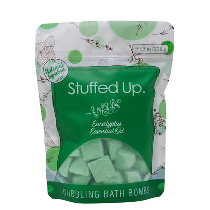 Bubbling Bath Bombs | Stuffed Up (Eucalyptus)