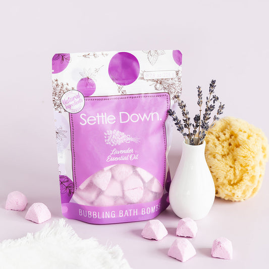 Bubbling Bath Bombs | Settle Down (Lavender)