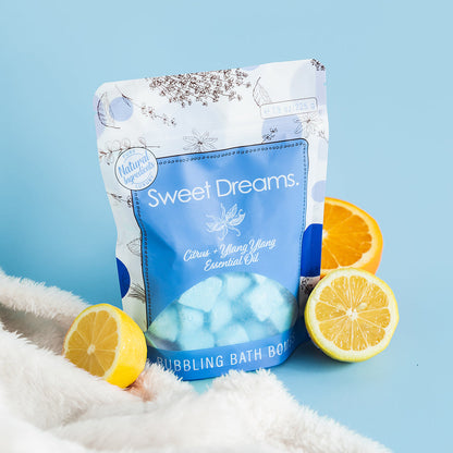 Bubbling Bath Bombs | Sweet Dreams (Citrus + Ylang Ylang)