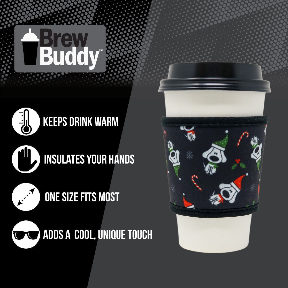 Hot Coffee Insulated Drink Sleeve | Christmas K-9