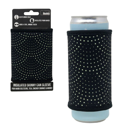 Insulated Skinny Can Drink Sleeve | Starry Night