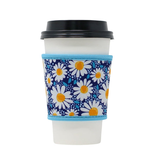 Thermal insulated coffee cup hot sleeve used for Starbucks, McDonalds, and more.