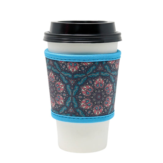 Thermal insulated coffee cup hot sleeve used for Starbucks, McDonalds, and more.