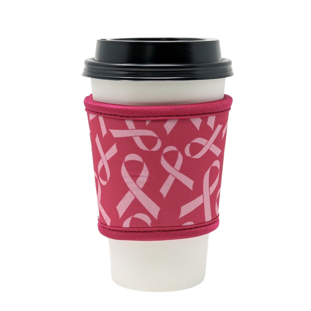 Thermal insulated coffee cup hot sleeve used for Starbucks, McDonalds, and more.