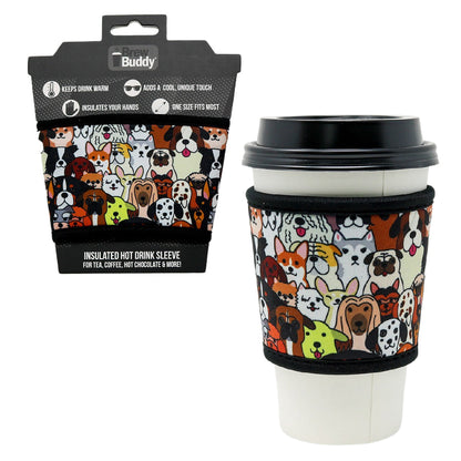 Thermal insulated coffee cup hot sleeve used for Starbucks, McDonalds, and more.