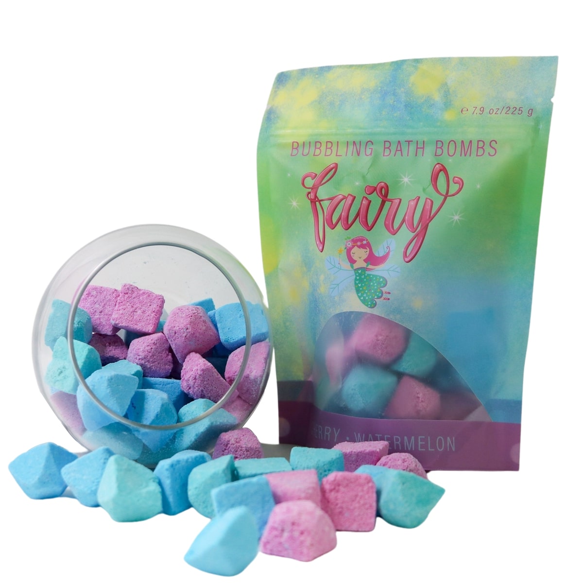 Bubbling Bath Bombs | Fairy (Cherry, Watermelon)