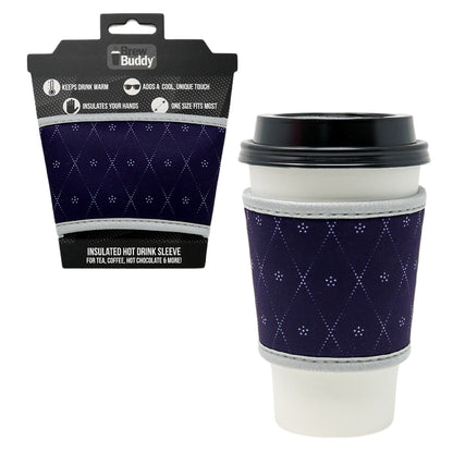 Thermal insulated coffee cup hot sleeve used for Starbucks, McDonalds, and more.