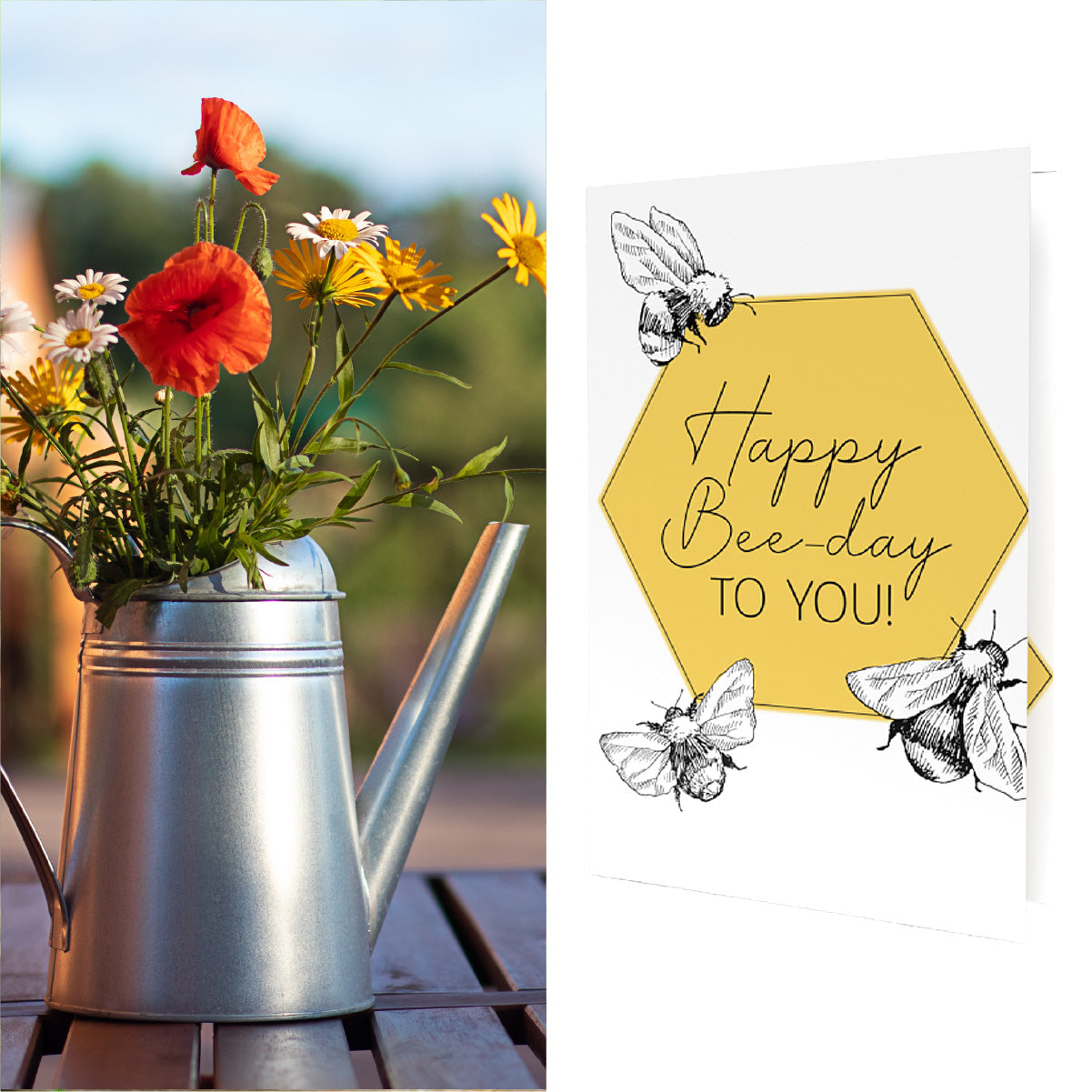 Happy BeeDay | Pollinator Wildflower Seeds Inside