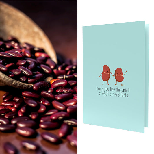 *CHEEKY* | Hope You Like The Smell Of Each Others Farts | Red Kidney Bean Seeds Inside