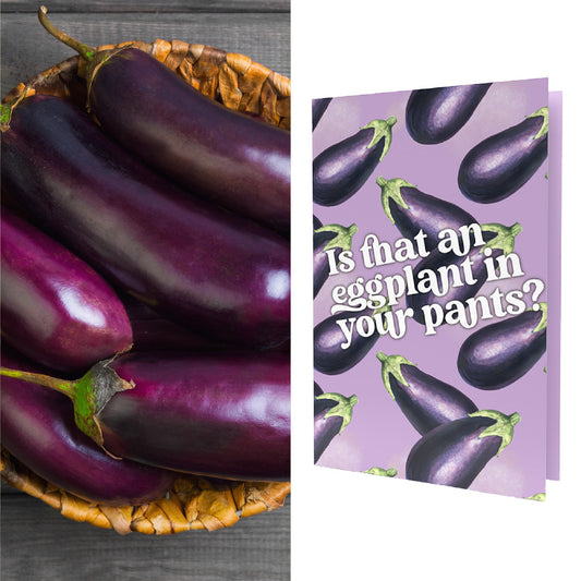 *CHEEKY* | Is That An Eggplant In Your Pants | Eggplant Seeds Inside