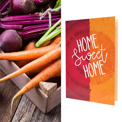 Home Sweet Home | Carrot & Beet Seeds Inside