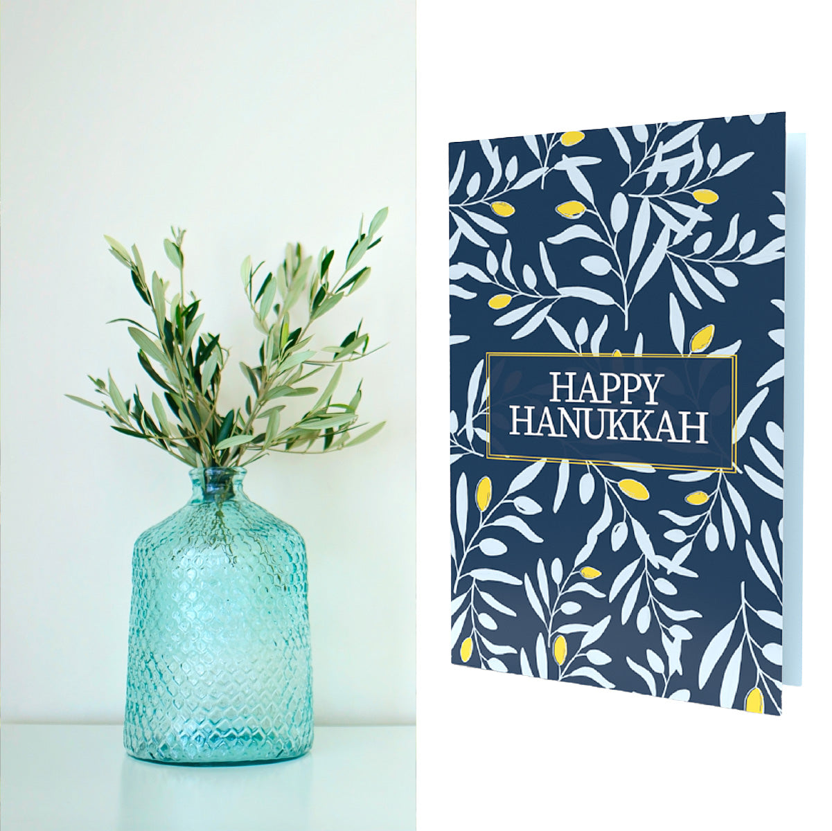 Happy Hanukkah | Olive Tree Seeds Inside