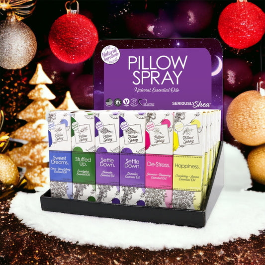 BEST SELLER! Essential Oil Pillow Spray Display FREE testers