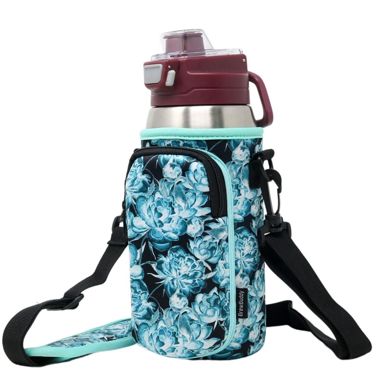 Cross Body Bag Bottle Holder | Peony