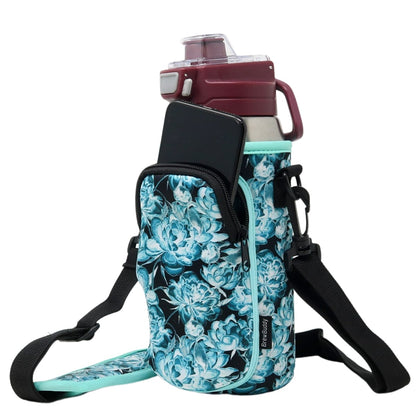 Cross Body Bag Bottle Holder | Peony