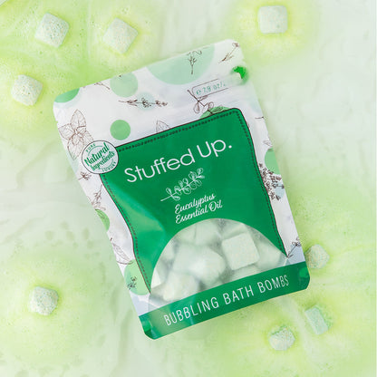 Bubbling Bath Bombs | Stuffed Up (Eucalyptus)