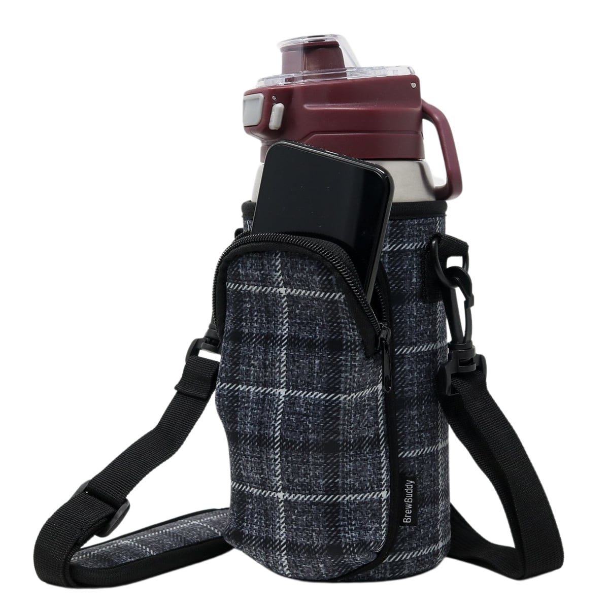 Cross Body Bag Bottle Holder | Wool Sweater