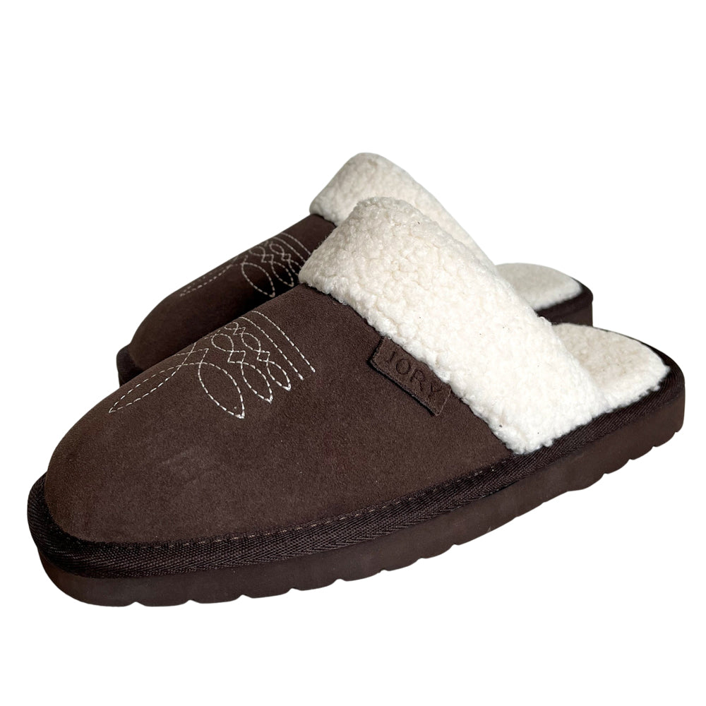 Dolly Cowgirl Indoor/Outdoor Slipper - Grizzly