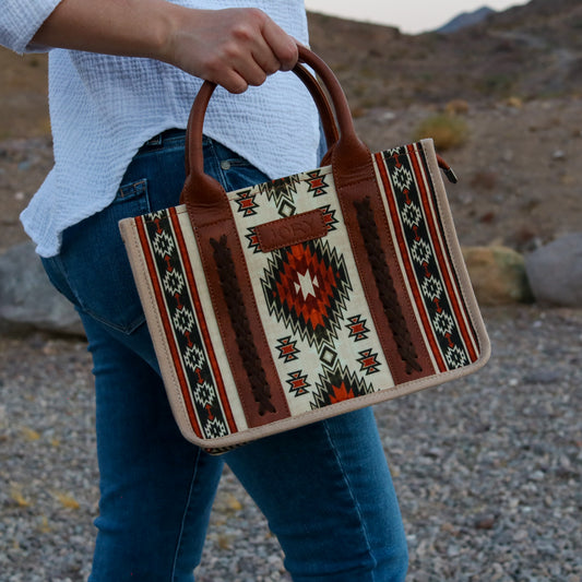 Cheyenne Crossbody Sling Purse Bag | Navajo with removeable Guitar Strap