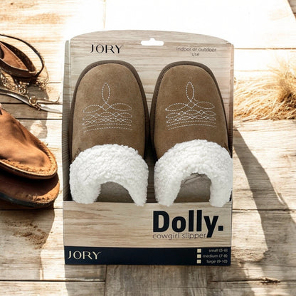 Dolly Cowgirl Indoor/Outdoor Slipper - Fawn