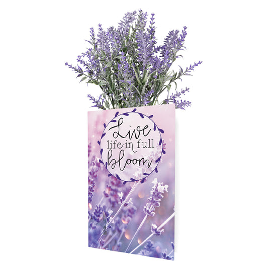 Live Life In Full Bloom Lavender | Lavender Seeds Inside