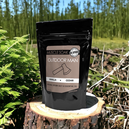 Natural Muscle Soak | Outdoor Man (Vanilla + Cedar)