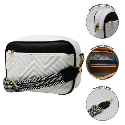 Starr Crossbody Sling Bag | Cookies & Cream