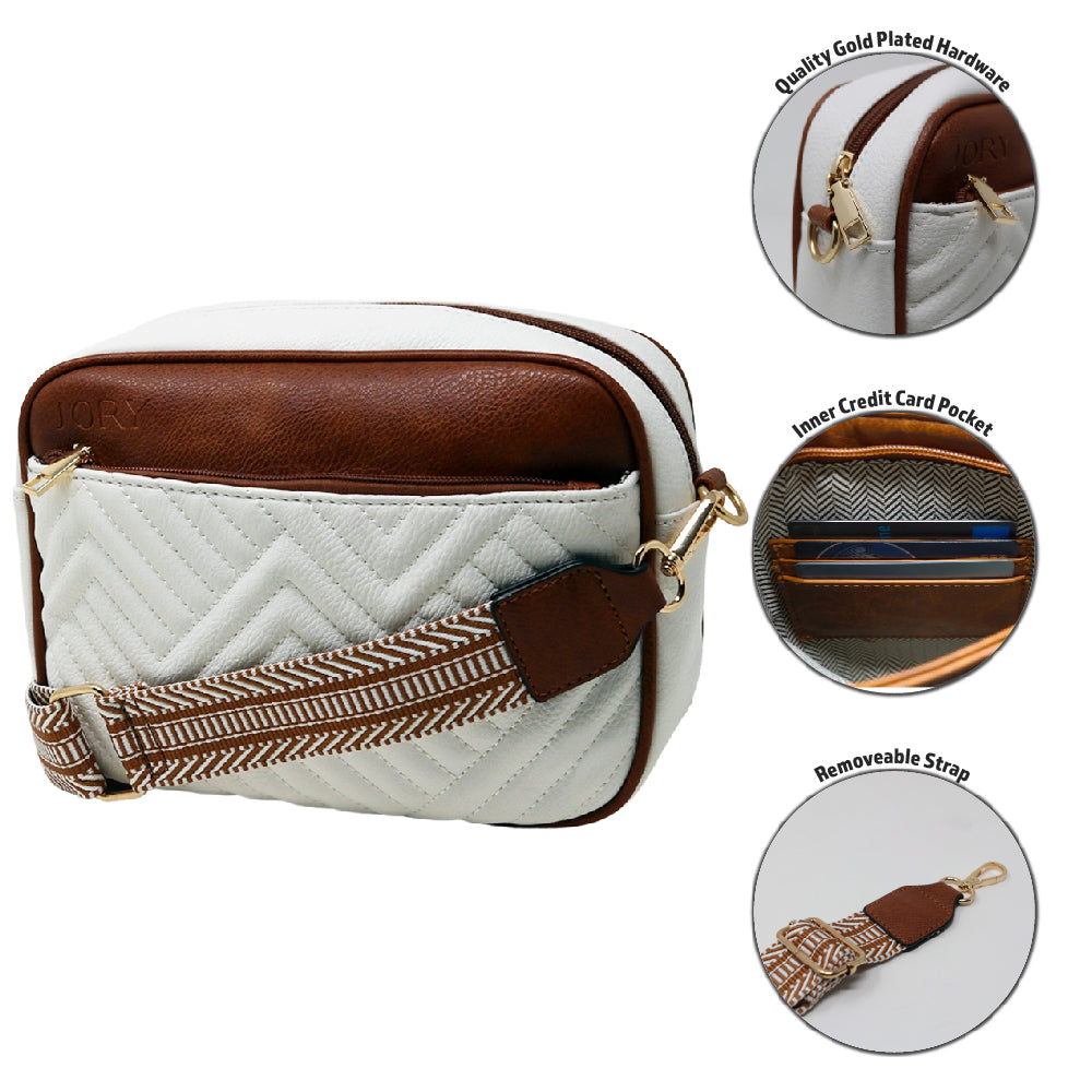 Starr Crossbody Sling Bag | Macchiato